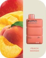 FUMMO Magnum 8000 Puffs 2% Nicotine Disposable Vape in Dubai - Peach Mango