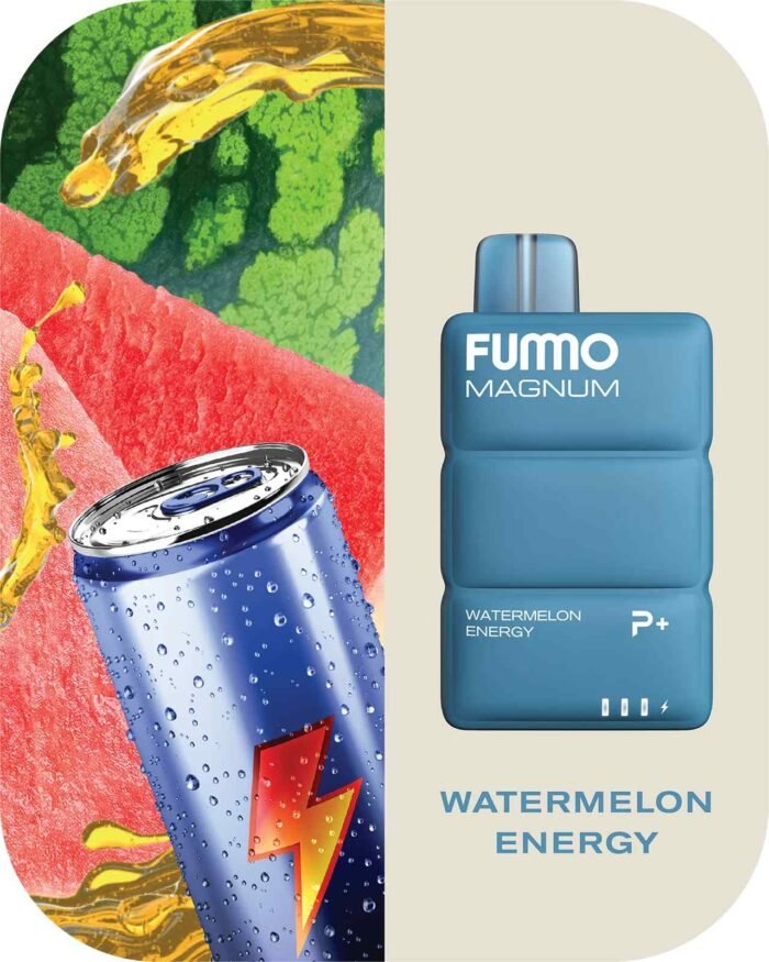 FUMMO Magnum 8000 Puffs 2% Nicotine Disposable Vape in Dubai - Watermelon Energy