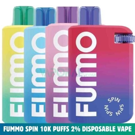 FUMMO Spin 10000 Puffs 2% Nicotine Rechargeable Disposable Vape in Dubai