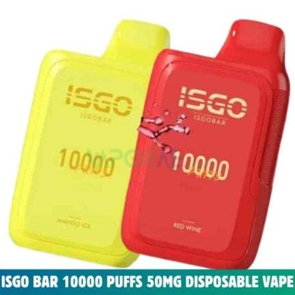 ISGO Bar 10000 Puffs 50MG Nicotine Disposable Vape In Dubai