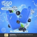 ISGO Paris 14000 Puffs 2% Nicotine Disposable Rechargeable Vape in Dubai - Blueberry Ice