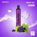 ISGO Paris 1500 Puffs 50mg 1100mAh Disposable Vape In Dubai - Grape Ice