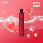 ISGO Paris 1500 Puffs 50mg 1100mAh Disposable Vape In Dubai - Lush Ice