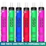 ISGO Tokyo 4000 Puffs 2% Nicotine Disposable Vape In Dubai