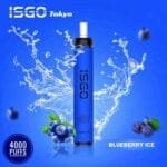 ISGO Tokyo 4000 Puffs 2% Nicotine Disposable Vape In Dubai - Blueberry Ice