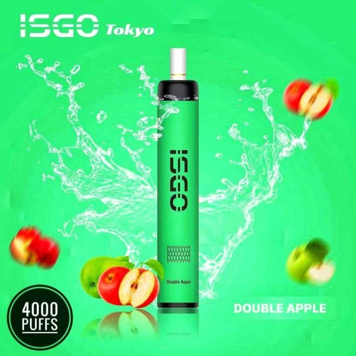 ISGO Tokyo 4000 Puffs 2% Nicotine Disposable Vape In Dubai - Double Apple