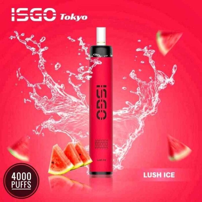 ISGO Tokyo 4000 Puffs 2% Nicotine Disposable Vape In Dubai - Lush Ice