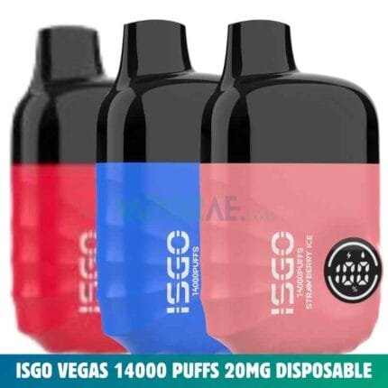 ISGO Vegas 14000 Puffs 20MG Nicotine Disposable Vape in Dubai