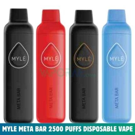 MYLE Meta Bar 2500 Puffs Disposable Vape in Dubai