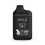 MYLE Meta Box 5000 Puffs 2% & 5% Nicotine Disposable Vape Price in Dubai - Cuban Tobacco