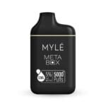 MYLE Meta Box 5000 Puffs 2% & 5% Nicotine Disposable Vape Price in Dubai - Lemon Mint