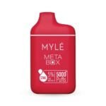 MYLE Meta Box 5000 Puffs 2% & 5% Nicotine Disposable Vape Price in Dubai - Red Apple