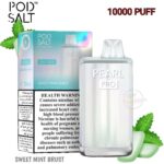 PODSALT PEARL PRO 10000 Puffs Price in Dubai SWEET MINT BURST