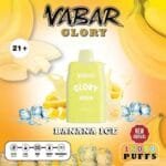 VABAR Glory 7000 Puffs 2% & 5% Nicotine Disposable Vape in Dubai - Banana Ice