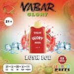 VABAR Glory 7000 Puffs 2% & 5% Nicotine Disposable Vape in Dubai - Lush Ice