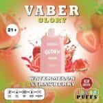 VABAR Glory 7000 Puffs 2% & 5% Nicotine Disposable Vape in Dubai - Watermelon Strawberry