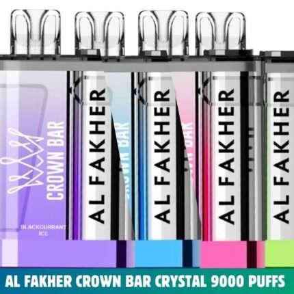 Al Fakher Crown Bar Crystal 9000 Puffs 20mg Disposable Vape