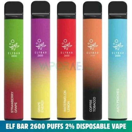 Elf Bar 2600 Puffs 2% Nicotine Disposable Vape in Dubai, UAEElf Bar 2600 Puffs 2% Nicotine Disposable Vape in Dubai, UAE