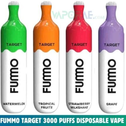 FUMMO Target 3000 Puffs 2% Nicotine Disposable Vape in Dubai, UAE