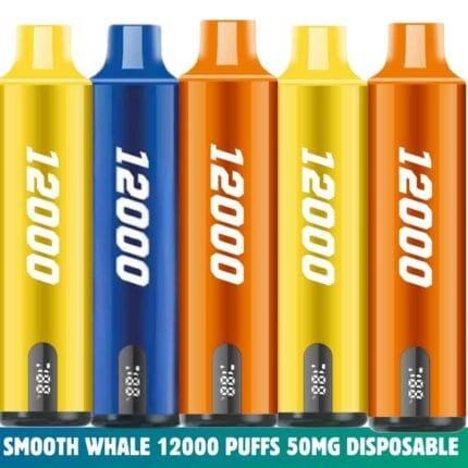 SMOOTH Whale 12000 Puffs 50MG Disposable Rechargeable Vape in Dubai