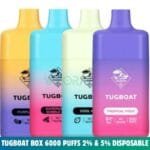 Tugboat Box 6000 Puffs 2 Disposable Rechargeable vape in Dubai