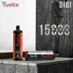 YUOTO Digi 15000 Puffs 2% & 5% Disposable Rechargeable Vape in Dubai