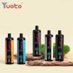 YUOTO Digi 15k Puffs 20MG & 50MG Disposable Rechargeable Vape in Dubai