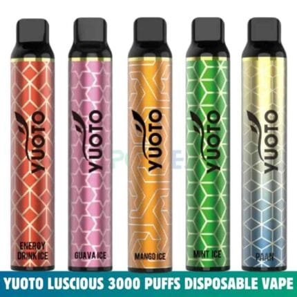 YUOTO Luscious 3000 Puffs Disposable Vape in Dubai