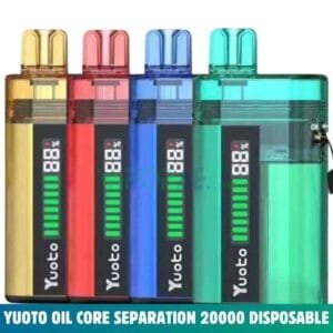 YUOTO Oil Core Separation 20000 Puffs 20Mg & 50Mg Disposable Vape in Dubai