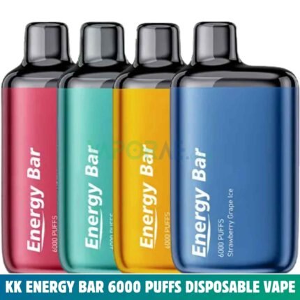 KK ENERGY Bar 6000 Puffs 50mg Nicotine Disposable Vape in Dubai