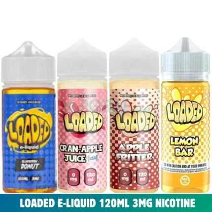 Loaded E-liquid 120ML 3MG Nicotine In Dubai