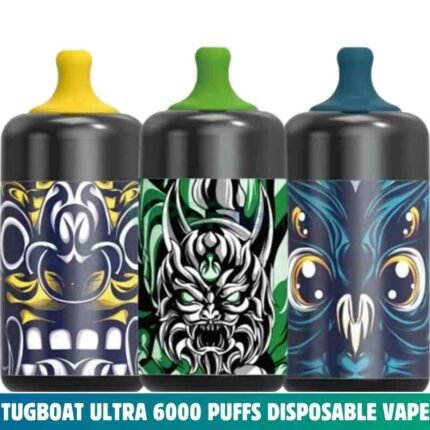 TUGBOAT Ultra 6000 Puffs 50mg Nicotine Disposable Vape In Dubai