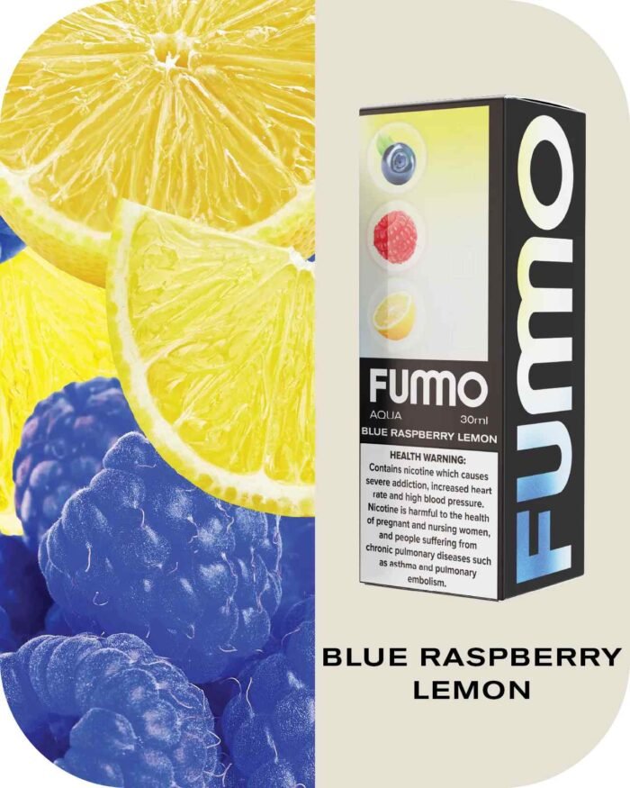 FUMMO Aqua Saltnics 20MG Price in Dubai Blue Raspberry Lemon