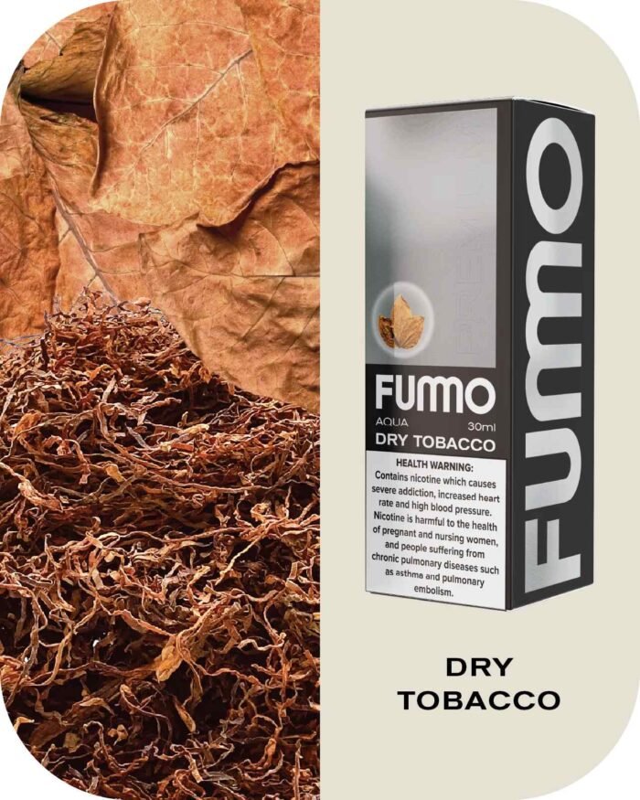 FUMMO Aqua Saltnics 20MG Price in Dubai Dry Tobacco