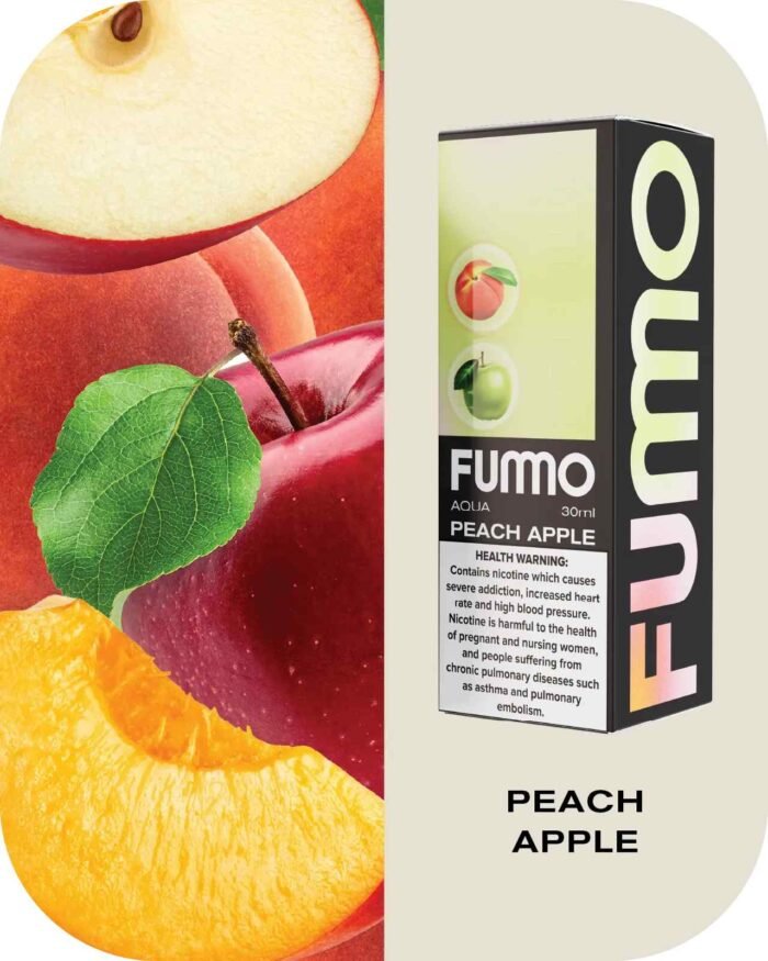 FUMMO Aqua Saltnics 20MG Price in Dubai Peach Apple