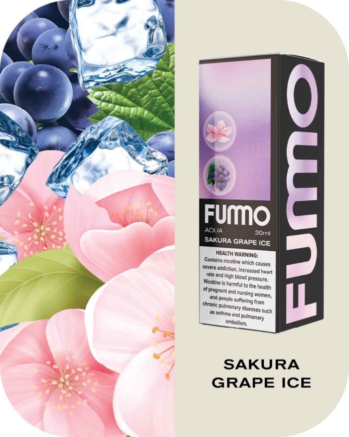 FUMMO Aqua Saltnics 20MG Price in Dubai Sakura Grape Ice