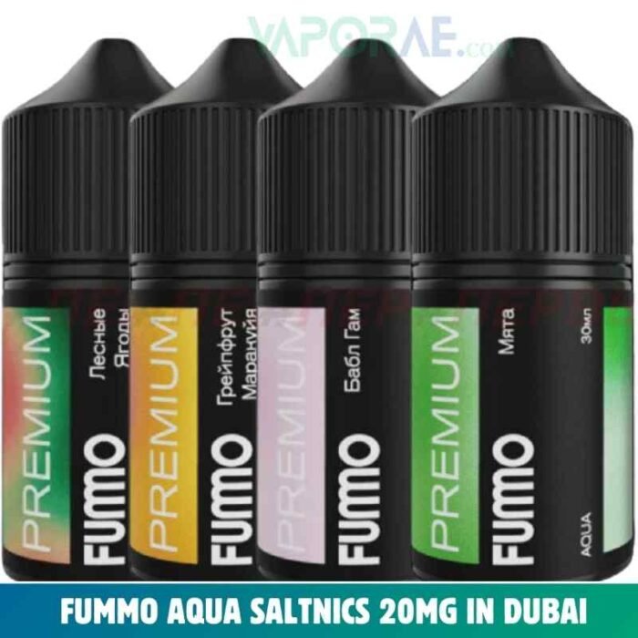 FUMMO Aqua Saltnics 20MG in Dubai