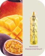 FUMMO Glaze 4500 Puffs 20MG Disposable Vape Price in Dubai Mango Passionfruit