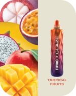 FUMMO Glaze 4500 Puffs 20MG Disposable Vape Price in Dubai Tropical Fruits