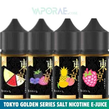 TOKYO Golden Series Salt Nicotine Vape Juice 30mg 50mg E-Liquid in Dubai