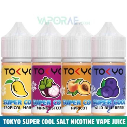 TOKYO Super Cool Salt Nicotine Vape Juice 30mg 50mg E-Liquid in Dubai