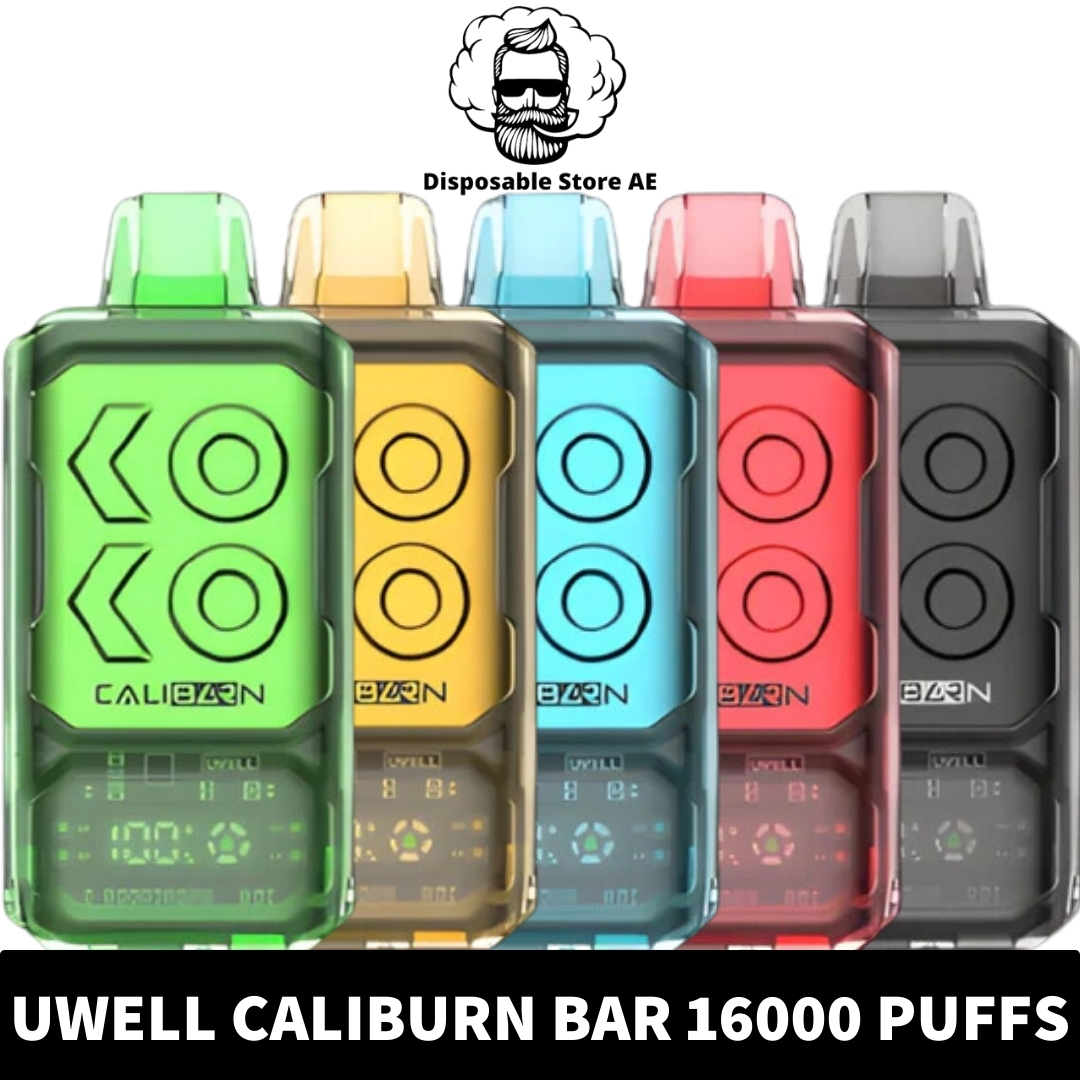 UWELL Caliburn Bar 16000 Puffs Disposable Vape in Dubai UWELL Caliburn Bar 16000 Puffs Disposable Vape in Dubai