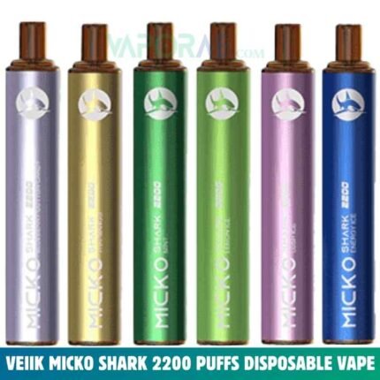 VEIIK Micko Shark 2200 Puffs 50MG Disposable Vape in Dubai