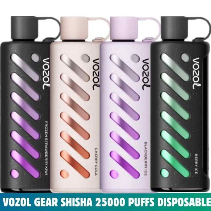 VOZOL Gear Shisha 25000 Puffs 5MG Nicotine Disposable Vape In Dubai