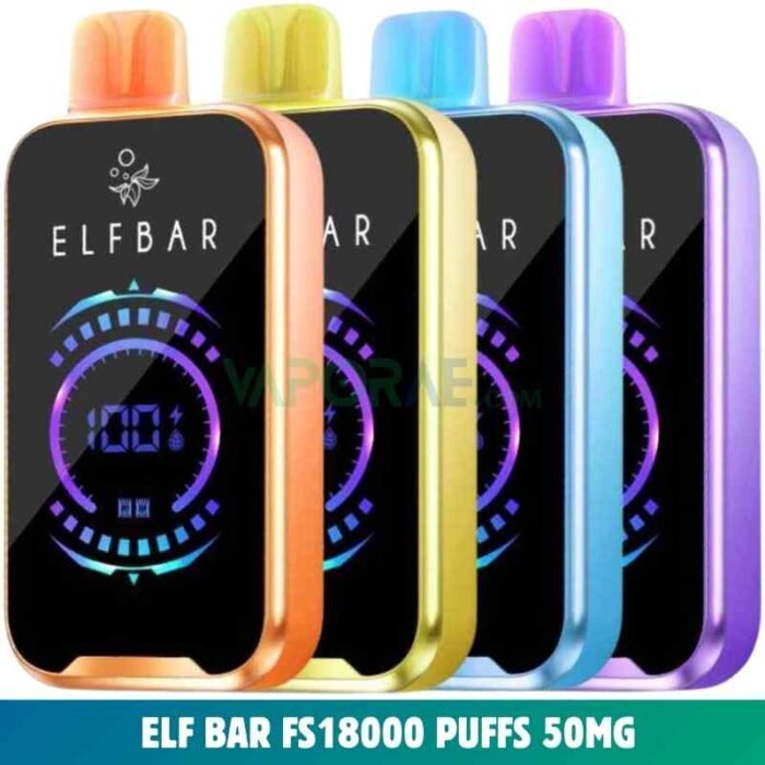 Best ELF BAR FS18000 50MG 18000 Puffs Disposable Vape