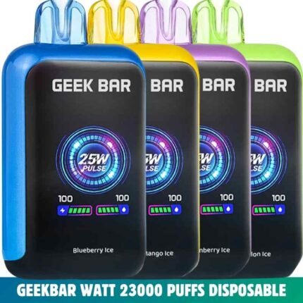 Best GEEKBAR Watt 23000 Puffs 50mg Nicotine