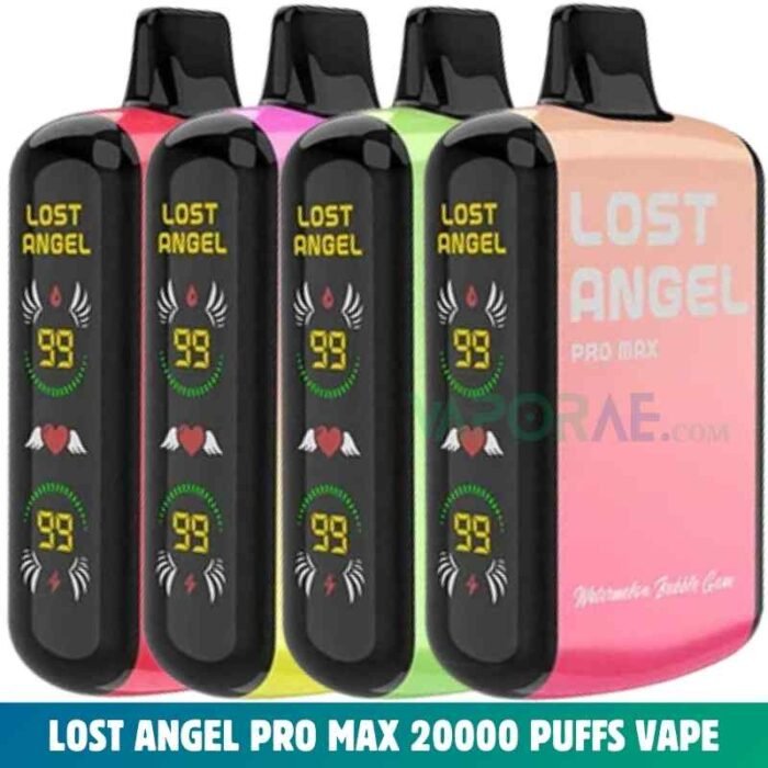 Best LOST ANGEL 20000 Puffs 50MG Pro Max Disposable Vape