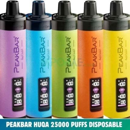 PEAKBAR HUQA 25000 Puffs DTL 5MG Disposable Vape