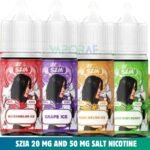 Best SZIA Salt Nicotine 20MG and 50MG E-liquid