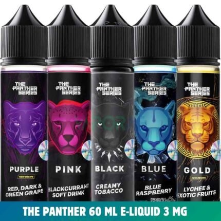 Best THE PANTHER 60ml E-Liquid 3mg Vape Juice